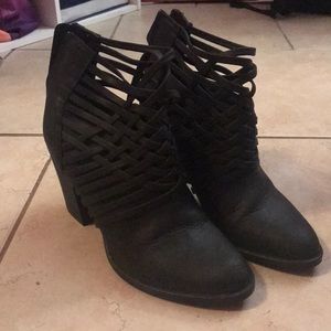 Black heeled Booties